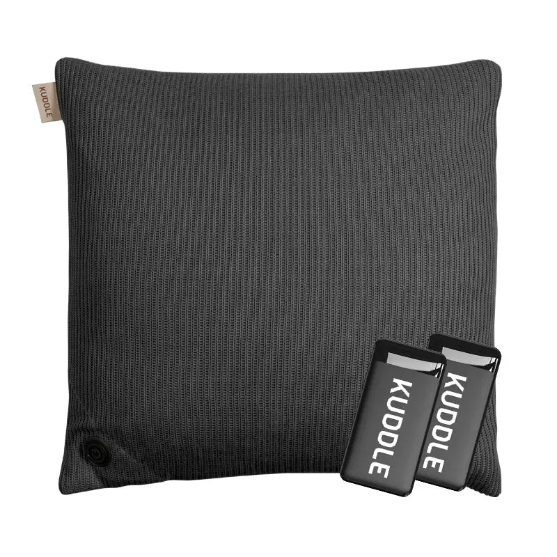 Kuddle Warmtekussen - 45x45cm Cozy Grey Kuddle
