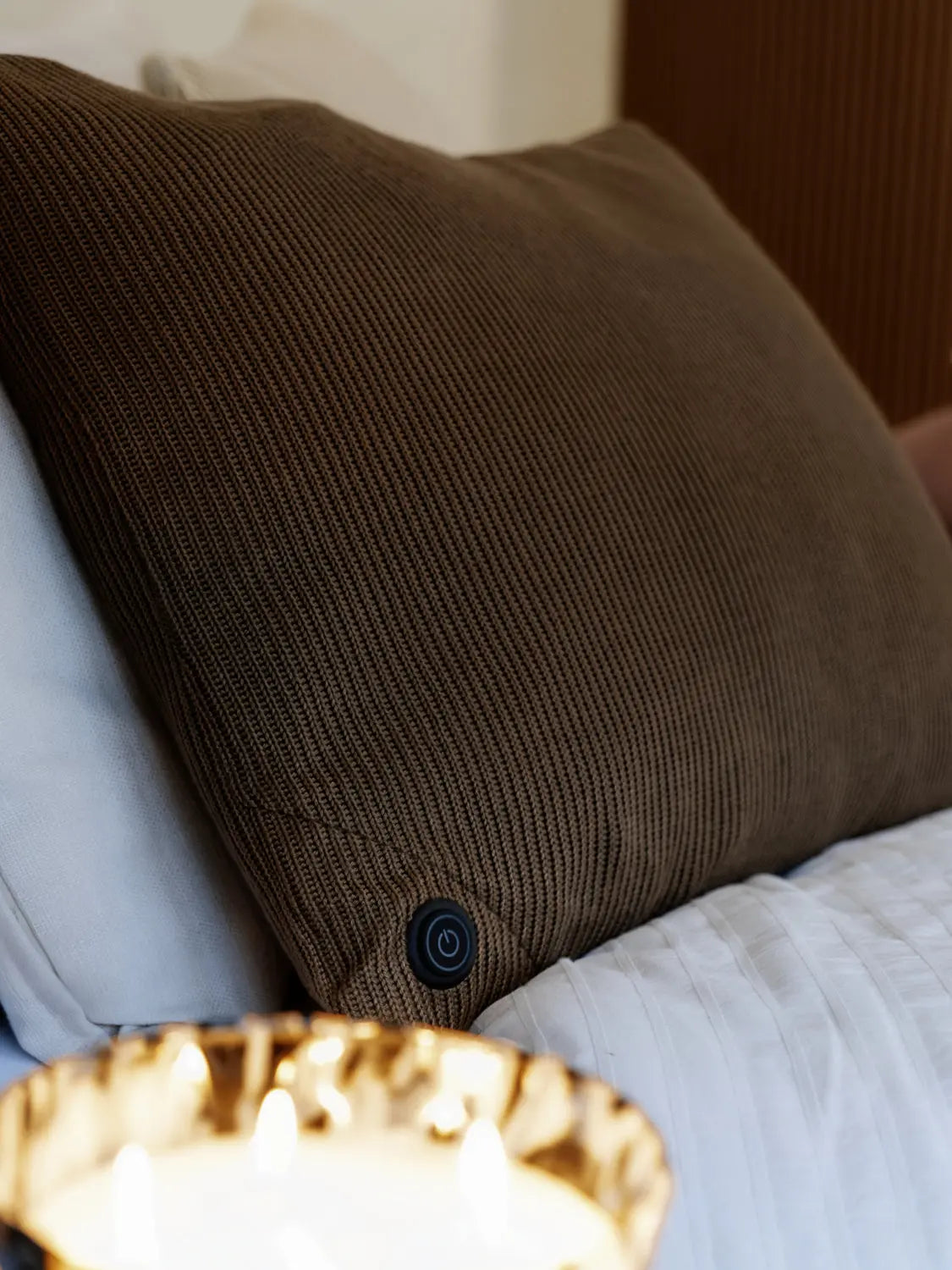 Kuddle Warmtekussen - 45x60cm Mocha Brown Kuddle