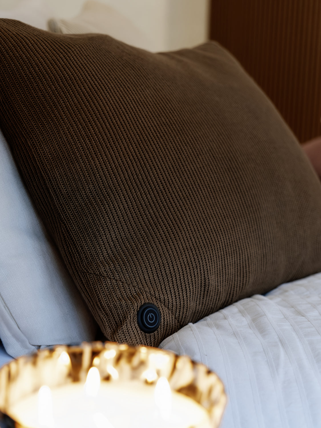 Kuddle Warmtekussen - 45x60cm Mocha Brown