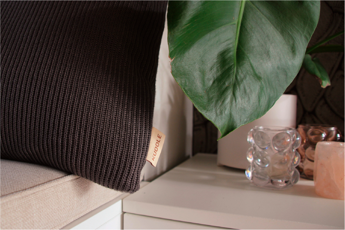 Kuddle warmtekussen Cozy Grey Lifestyle foto