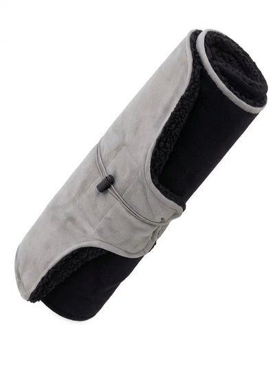 Kuddle Elektrische Deken Draadloos - Warmtedeken Infrarood & Oplaadbaar - Teddy 'Black' 135x45cm - Inclusief Batterij Kuddle | Draadloze Warmtekussens