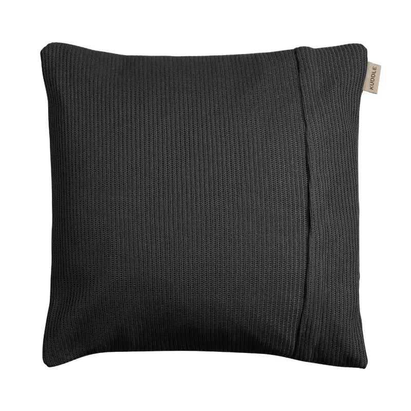 Kuddle warmtekussen achterkant midnight black 45x45