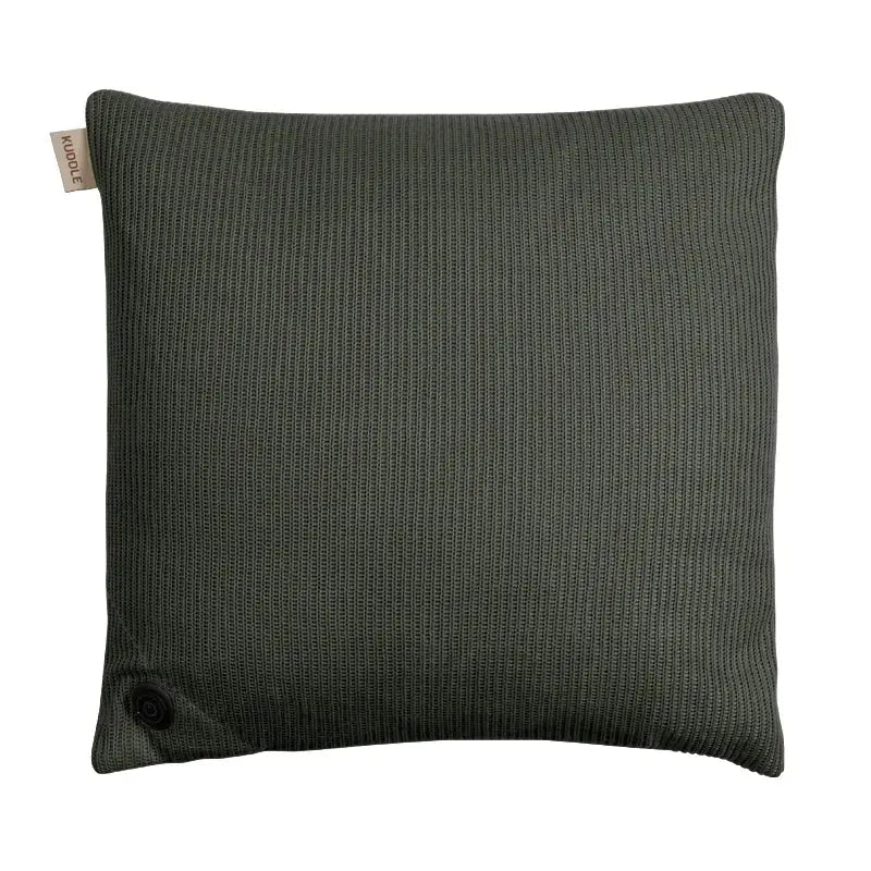 Kuddle warmtekussen olive green 45x45 hoofdafbeelding