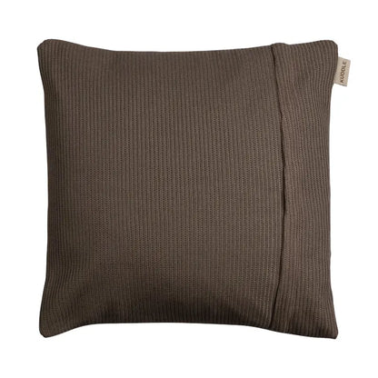 Kuddle warmtekussen achterkant mocha brown 45x45